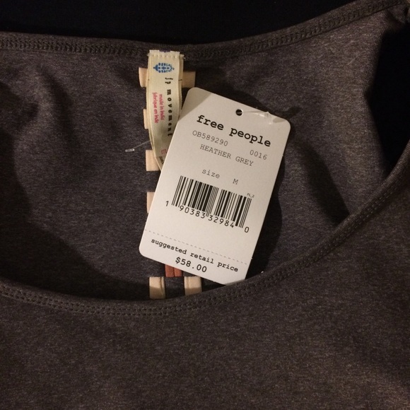 Last Chance NWT Free People Dreamweaver Crop, MED - Picture 5 of 5